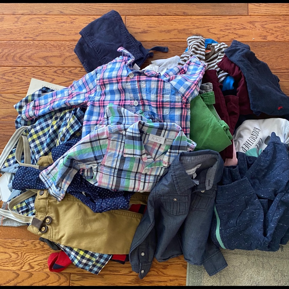 Boys 12 mo lot: Ralph Lauren/Cat & Jack/TCP/Carter